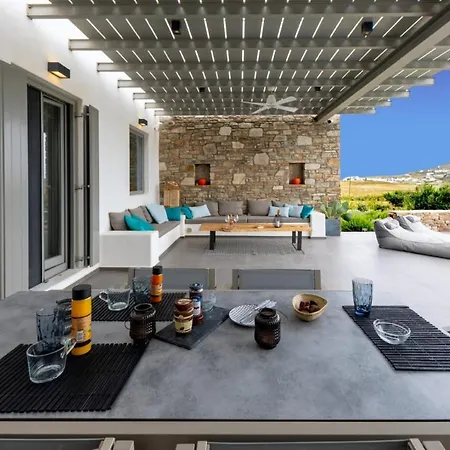 Villa Cactilia In Punda Paros For 8 With Private Pool Piso Livadi