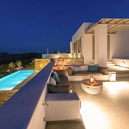 Cactilia In Punda Paros For 8 With Private Pool 别墅