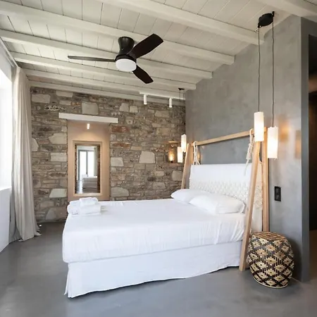 빌라 Cactilia In Punda Paros For 8 With Private Pool *