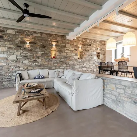 Cactilia In Punda Paros For 8 With Private Pool * 皮索·里瓦蒂