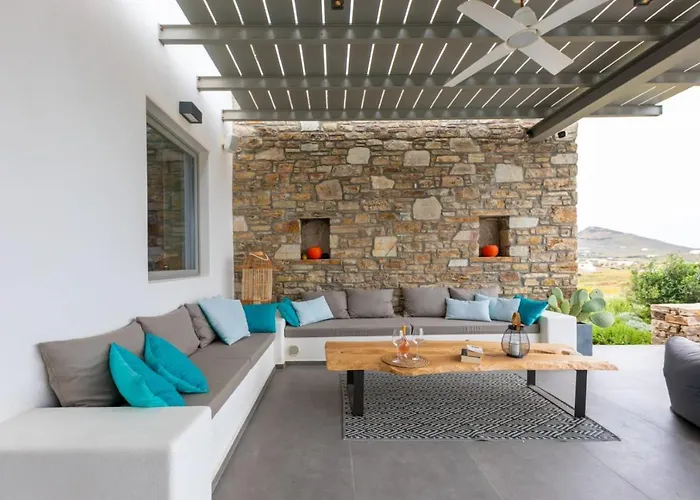 Cactilia In Punda Paros For 8 With Private Pool Piso Livadi