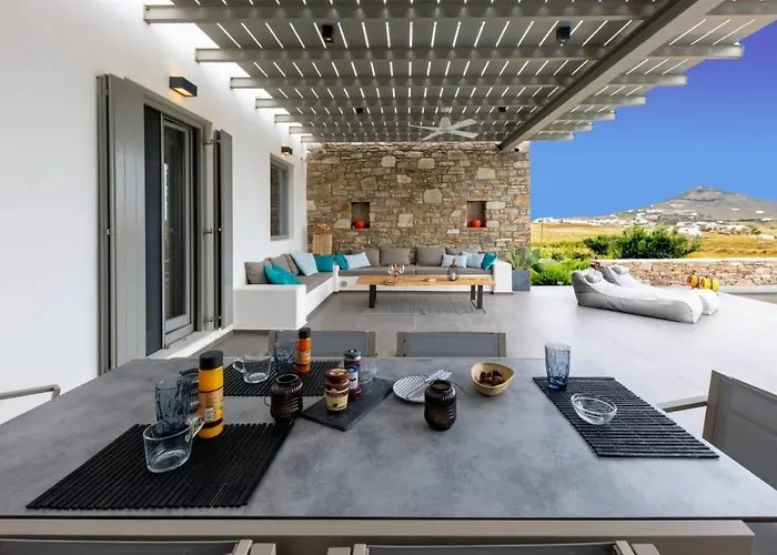Villa Cactilia In Punda Paros For 8 With Private Pool Piso Livadi