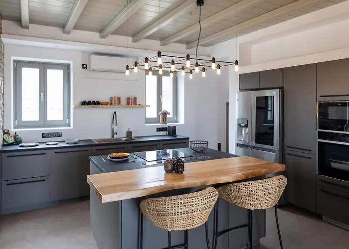 Cactilia In Punda Paros For 8 With Private Pool * Piso Livadi