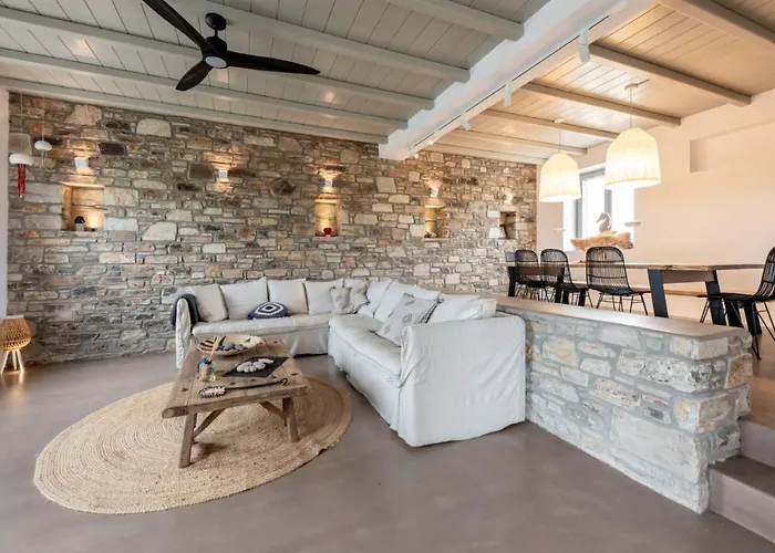 Cactilia In Punda Paros For 8 With Private Pool * Piso Livadi